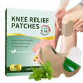40 Counts Knee Relief Patches Natural Knee Patches Knee Heat Patches for Relief Knee Back Neck Shoulder Warming Herbal Plaster Patches 12 Hour Long Lasting Relief of Knee Joint